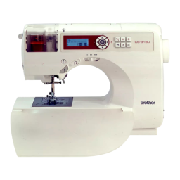 Brother CS-8150 Home Sewing Machine Manuel utilisateur | Fixfr