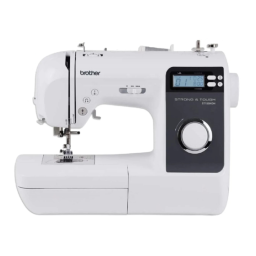 Brother Innov-is 40e Home Sewing Machine Manuel utilisateur | Fixfr