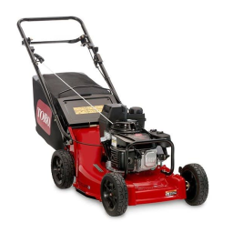 Toro 21in Heavy-Duty Recycler/Rear Bagger Lawn Mower Walk Behind Mower Manuel utilisateur | Fixfr