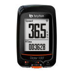 Bryton Rider 100 Manuel utilisateur