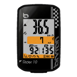 Bryton Rider 10 Manuel d'utilisation + AI Chat | Fixfr