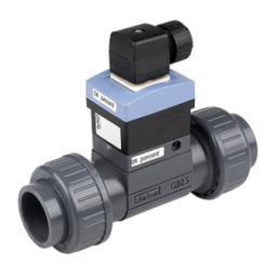 Burkert 8030 Inline flowmeter Manuel utilisateur | Fixfr