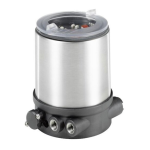 Burkert 8685 Control- and feedback head Manuel utilisateur