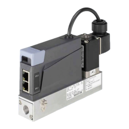 Burkert 8741 Mass Flow Controller Manuel utilisateur | Fixfr