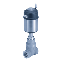 Burkert 2101 Pneumatically operated 2/2-way globe valve ELEMENT Manuel utilisateur | Fixfr