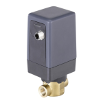 Burkert 3280 2-way motor valve Manuel utilisateur