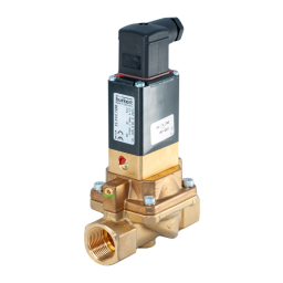 Burkert 5282 Servo-assisted 2/2-way diaphragm valve Manuel utilisateur | Fixfr
