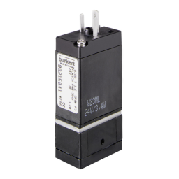 Burkert 6126 2/2 or 3/2 way Rocker-Solenoid Valve Manuel utilisateur | Fixfr