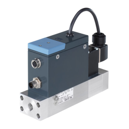 Burkert 8746 Mass flow controller Manuel utilisateur | Fixfr