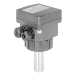 Burkert 8041 Insertion magnetic inductive flowmeter Manuel utilisateur