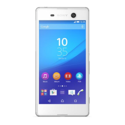 Sony Xperia M5 Manuel utilisateur | Fixfr