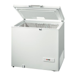 Bosch GCM34AW20 Freezer Manuel utilisateur