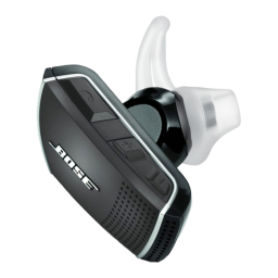 Bose Bluetooth Headset Manuel utilisateur | Fixfr