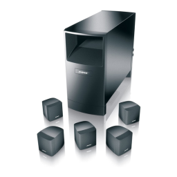 Bose Acoustimass 10 Series III Manuel utilisateur | Fixfr