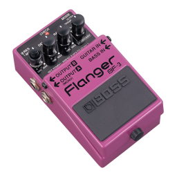 Boss BF-3 Flanger Manuel du propriétaire | Fixfr