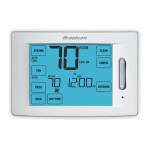 Braeburn 6100 Deluxe Touchscreen Universal Thermostat Manuel utilisateur