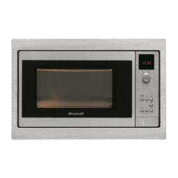 Brandt ME1030X Manuel utilisateur | Fixfr