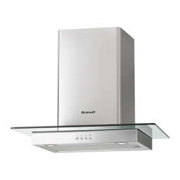 Brandt AD1186X Wall-mounted extractor hood Manuel utilisateur | Fixfr
