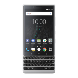 Blackberry KEY2 Manuel utilisateur | Fixfr