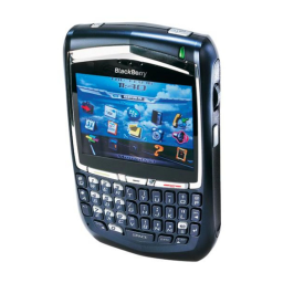 Blackberry 8700r Manuel du propriétaire | Fixfr