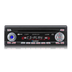 Blaupunkt Lausanne CD33 Manuel utilisateur | Fixfr