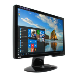 BenQ G2020HD, HDA, G2220HD, HDA: Manuel d'utilisation + IA | Fixfr
