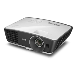 BenQ W750, W770ST : Manuel Utilisateur + Chat IA | Fixfr