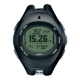 Suunto X9 Manuel utilisateur | Fixfr