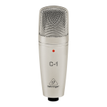 Behringer C-1 Microphone Manuel du propri&eacute;taire