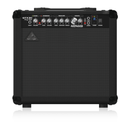 Behringer GTX30 Manuel utilisateur | Fixfr