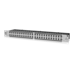 BEHRINGER ULTRAPATCH PRO PX3000 | AI Chat & PDF | Fixfr