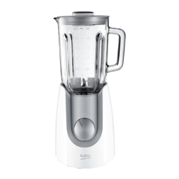 Beko TBN6602W Blender ou blender chauffant (soupmaker) Manuel du propriétaire | Fixfr