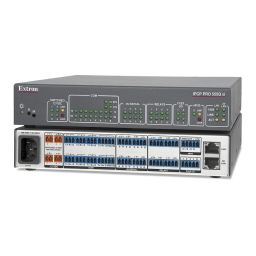Extron IPCP Pro 555Q xi: Chat IA & Téléchargement PDF | Fixfr