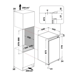 Whirlpool ARG 90701 Refrigerator Manuel utilisateur | Fixfr