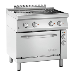 Bartscher 286610 Tilting frying pan 700 E50LEK Mode d'emploi | Fixfr