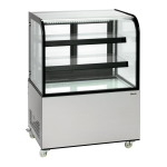 Bartscher 700562 Display fridge KV 270L Mode d'emploi