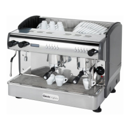 Bartscher 190160 Coffee machine Coffeeline G1,6L Mode d'emploi | Fixfr