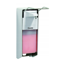 Bartscher 850008 Soap dispenser PS 0,9L-W Mode d'emploi | Fixfr