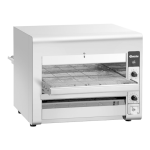 Bartscher 2002203 Conveyor pizza oven 3600TB10 Mode d'emploi