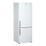 Whirlpool WBE2614 W Fridge/freezer combination Manuel utilisateur