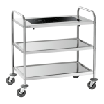 Bartscher 105841 Induction serving trolley IKTS 35 Mode d'emploi