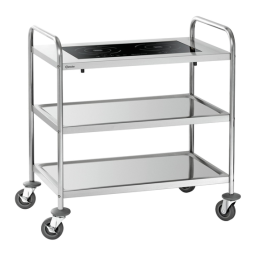 Bartscher 105841 Induction serving trolley IKTS 35 Mode d'emploi | Fixfr