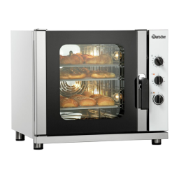 Bartscher 206782 Convection oven C5230 humidity Mode d'emploi | Fixfr