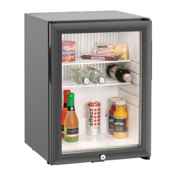 Bartscher 700119 Mini bar 34L-GL Mode d'emploi | Fixfr