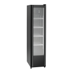 Bartscher 700812 Glass-doored refrigerator 300L Mode d'emploi