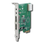 Dynex DX-ESATAP 2-Port eSATA II PCI Express Adapter Manuel utilisateur