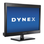Dynex DX-16E220NA16 16&quot; Class (15.6&quot; Diag.) Guide d'installation rapide
