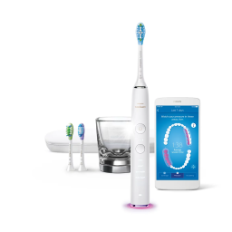 Philips HX9911/03 DiamondClean 9000 Brosse à dents électrique avec application Manuel utilisateur | Fixfr