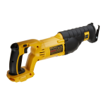 DeWalt DC380 Cutsaw Manuel utilisateur