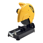 DeWalt D28700 Chop saw Manuel utilisateur